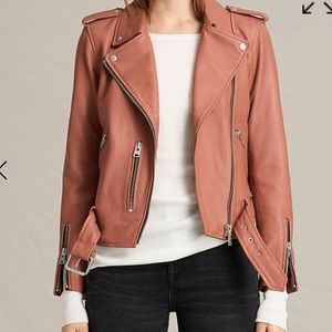 All Saints Balfern Leather Biker Jacket